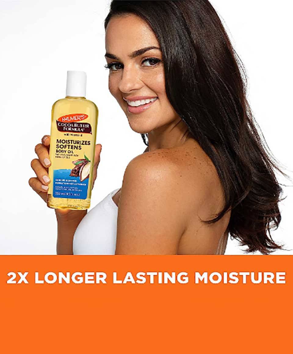 Cocoa Butter Formula Moisturizes Softens Body Oil - Image 3