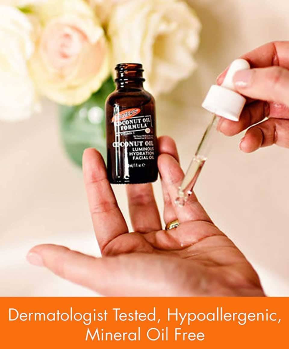 Coconut Oil Formula Coconut Monoi Luminous Hydration Facial Oil - Image 3