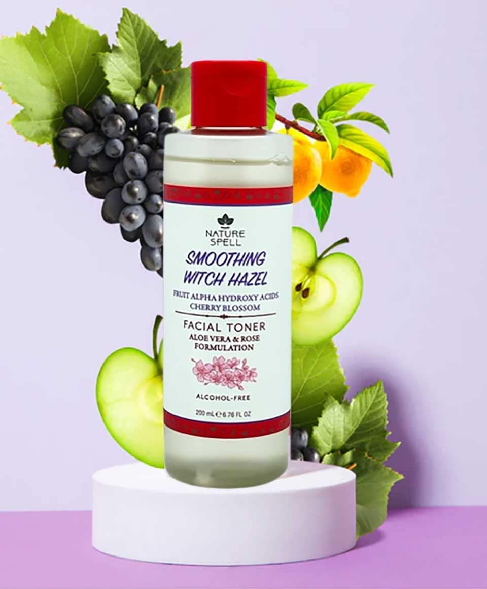 Nature Spell  Smoothing Witch Hazel Facial Toner - Image 3