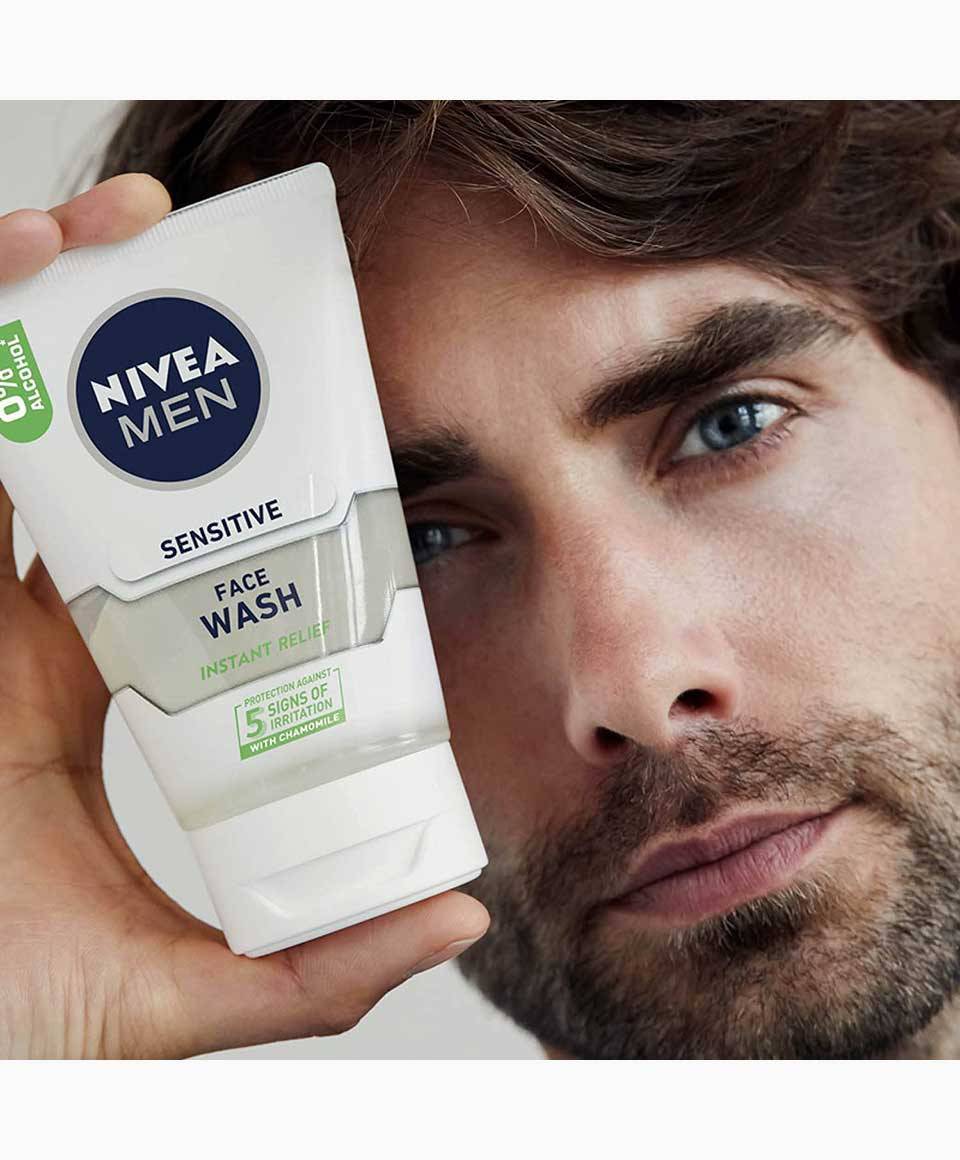 Nivea Men Sensitive Face Wash - Image 3