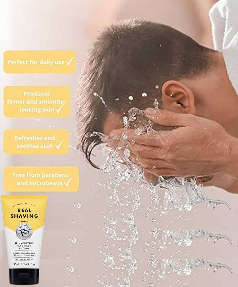 Rejuvenating Face Wash And Scrub - Image 3