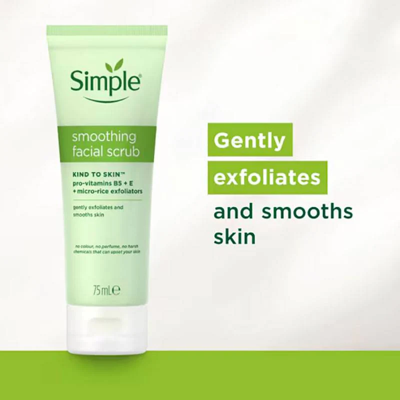 Simple Kind To Skin Smoothing Facial Scrub - Image 3